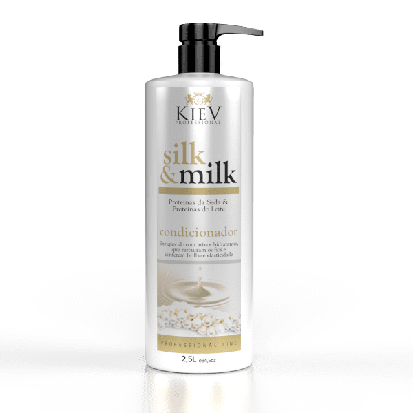Linha Silk & Milk Kiev Professional Inspirese com KV!